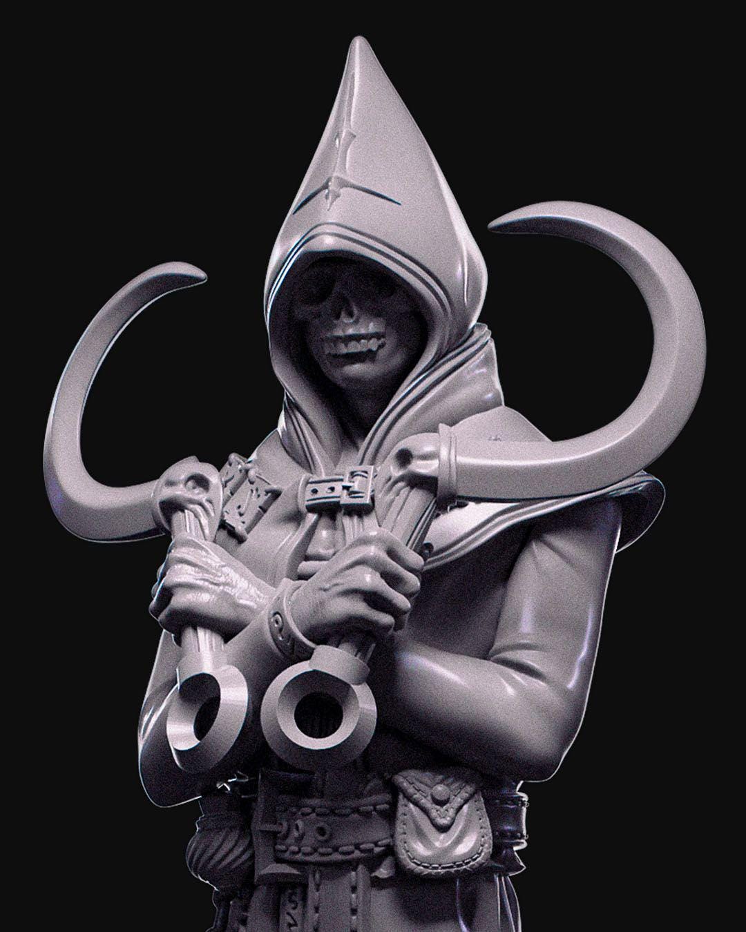 Demons of the Holy Abbey - Arzan's Cultist - Miniature