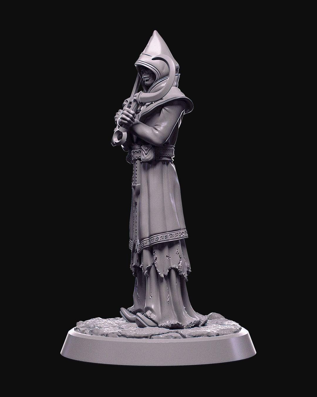 Demons of the Holy Abbey - Arzan's Cultist - Miniature