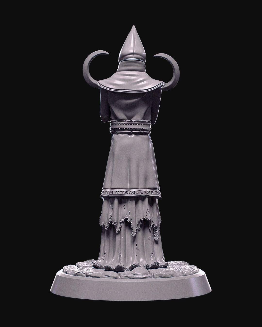 Demons of the Holy Abbey - Arzan's Cultist - Miniature