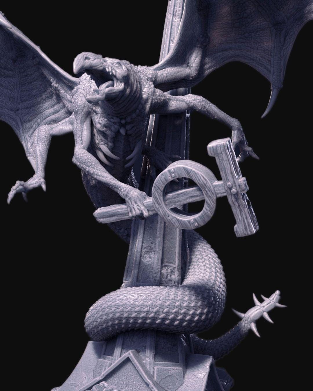 Demons of the Holy Abbey - Arzan, the Doom - Miniature