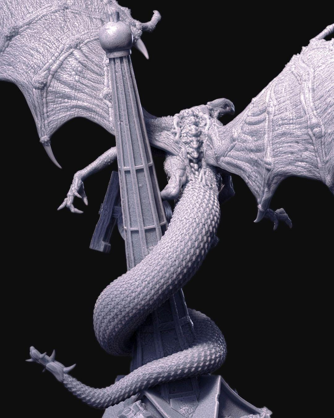 Demons of the Holy Abbey - Arzan, the Doom - Miniature