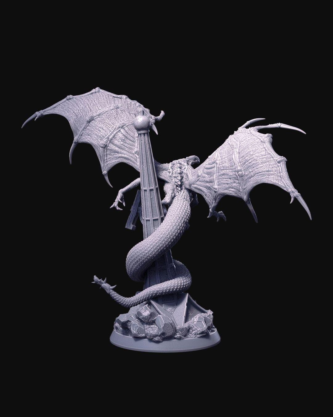 Demons of the Holy Abbey - Arzan, the Doom - Miniature