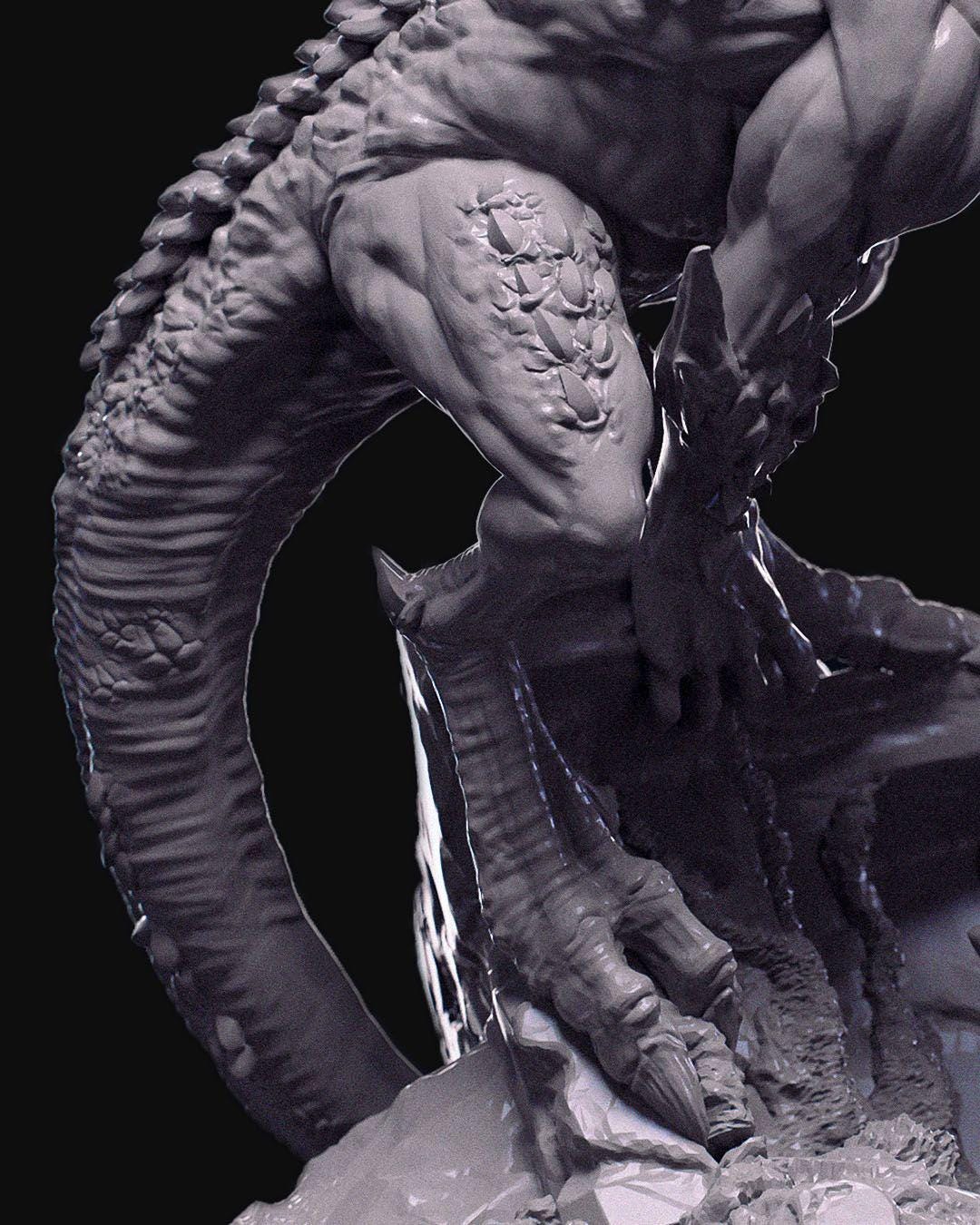 Demons of the Holy Abbey - Demon Minion - Miniature