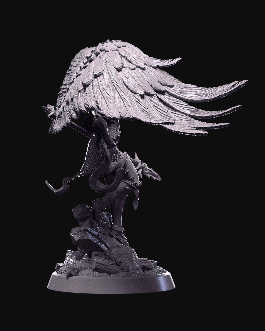 Demons of the Holy Abbey - Dianna, the Lightbringer - Miniature