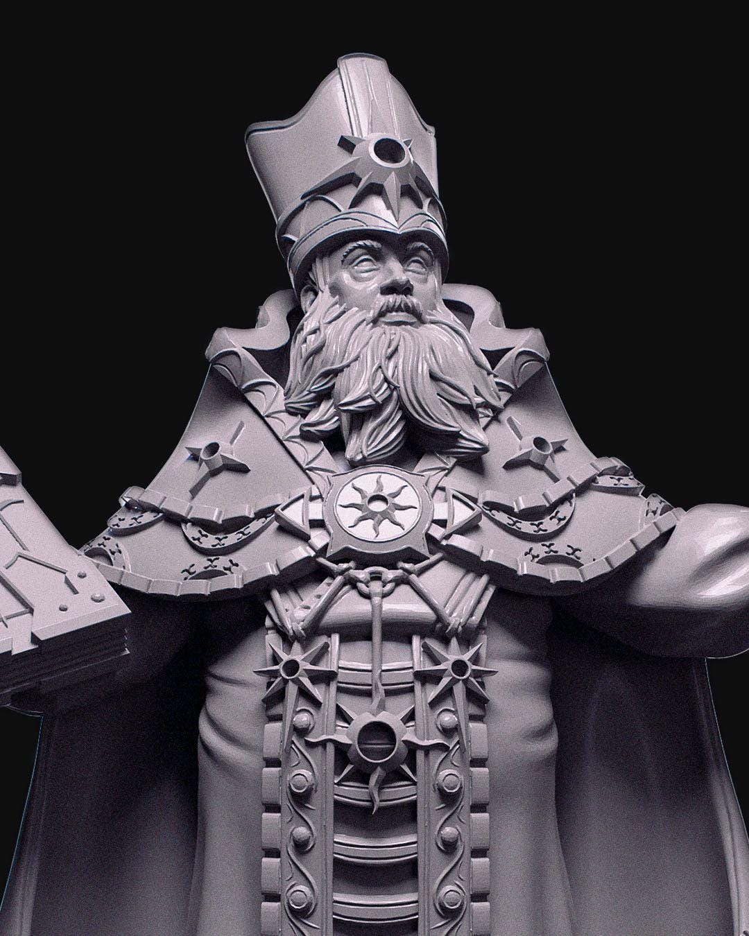 Demons of the Holy Abbey - Father Graham - Miniature