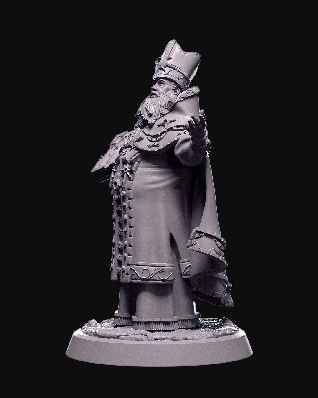 Demons of the Holy Abbey - Father Graham - Miniature