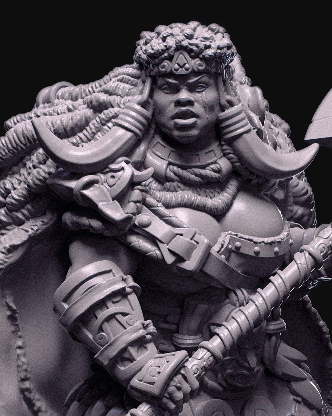 Demons of the Holy Abbey - Ghes Stonefist - Miniature