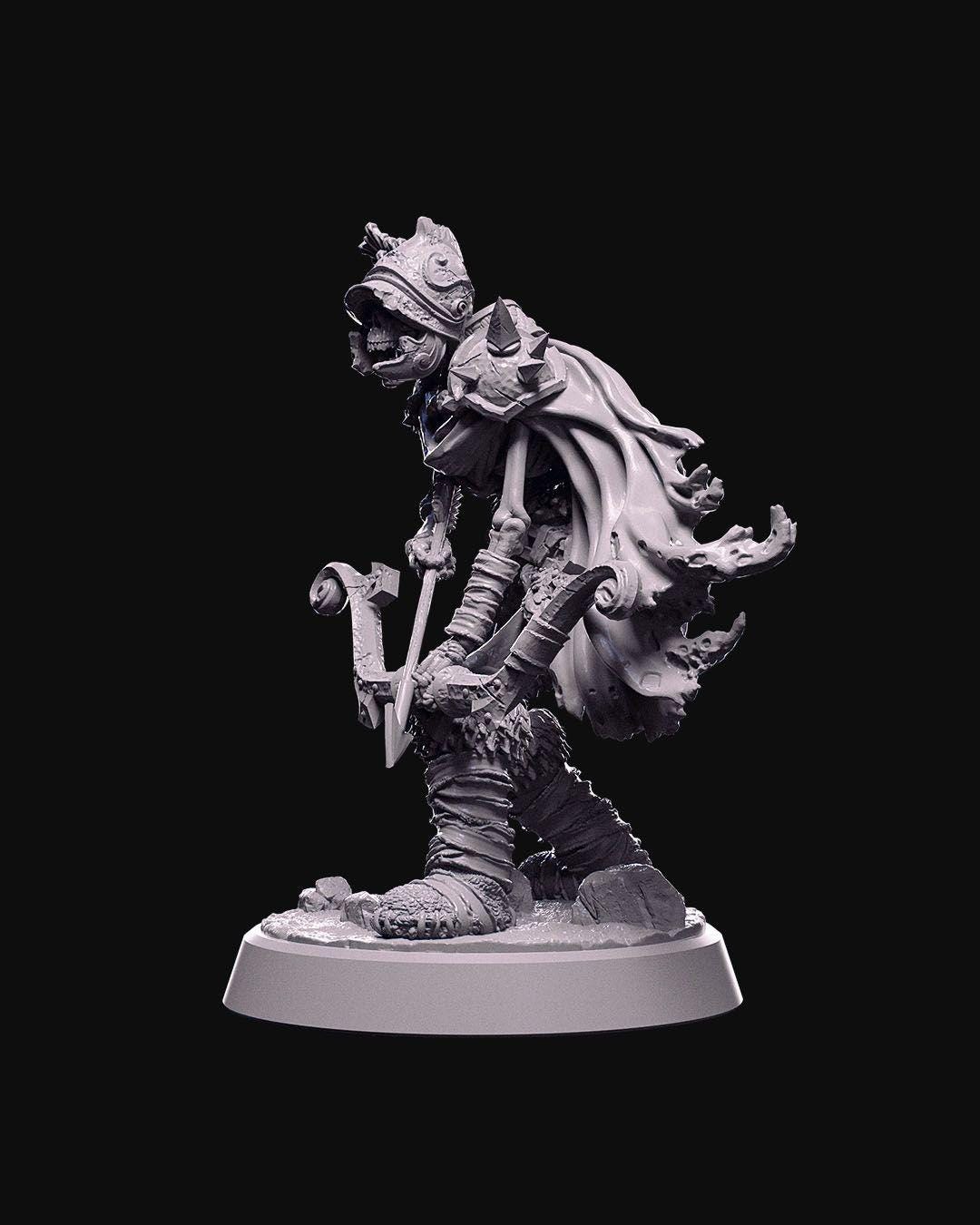 Demons of the Holy Abbey - Skeleton Archer - Miniature