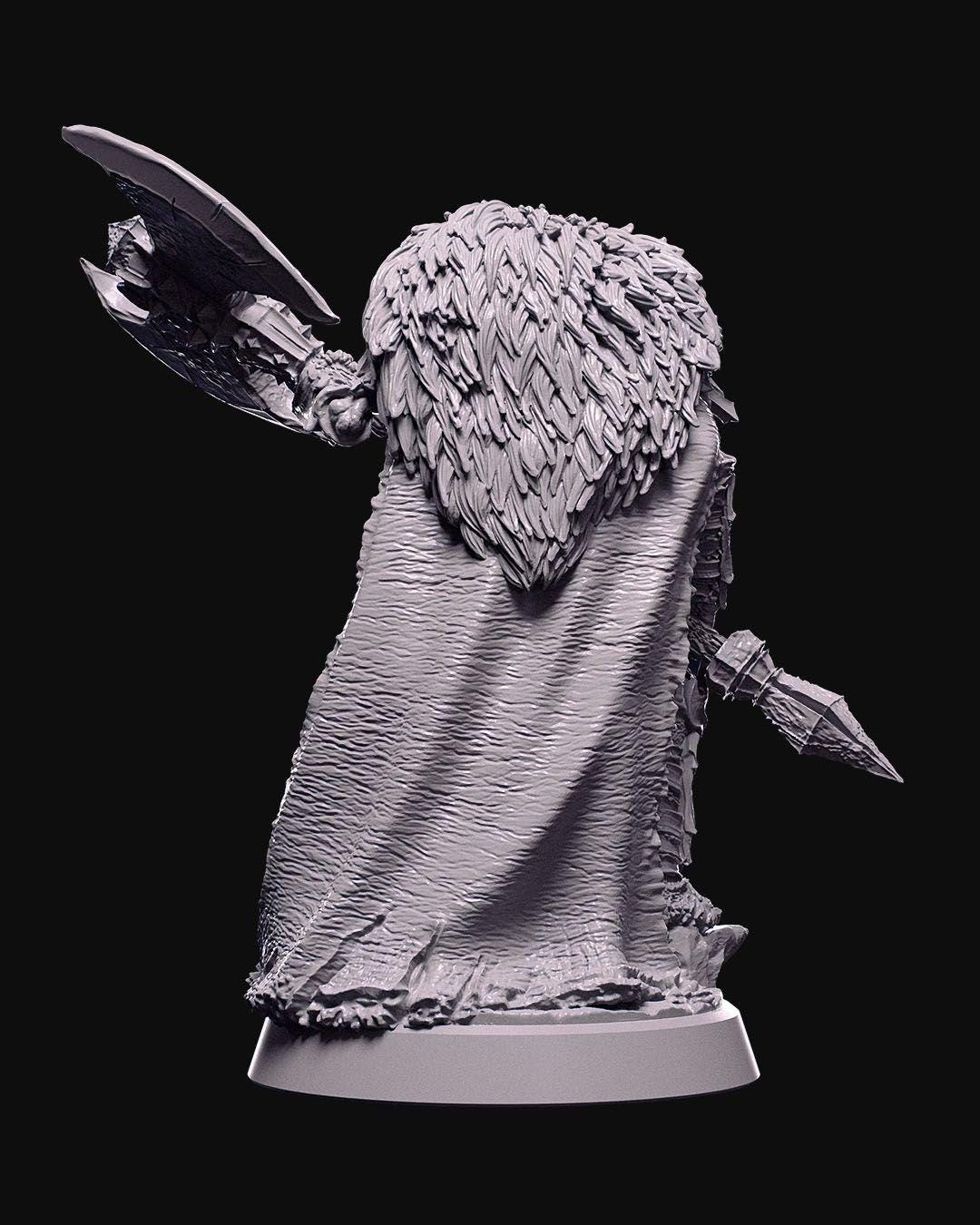 Demons of the Holy Abbey - Skeleton Commander - Miniature