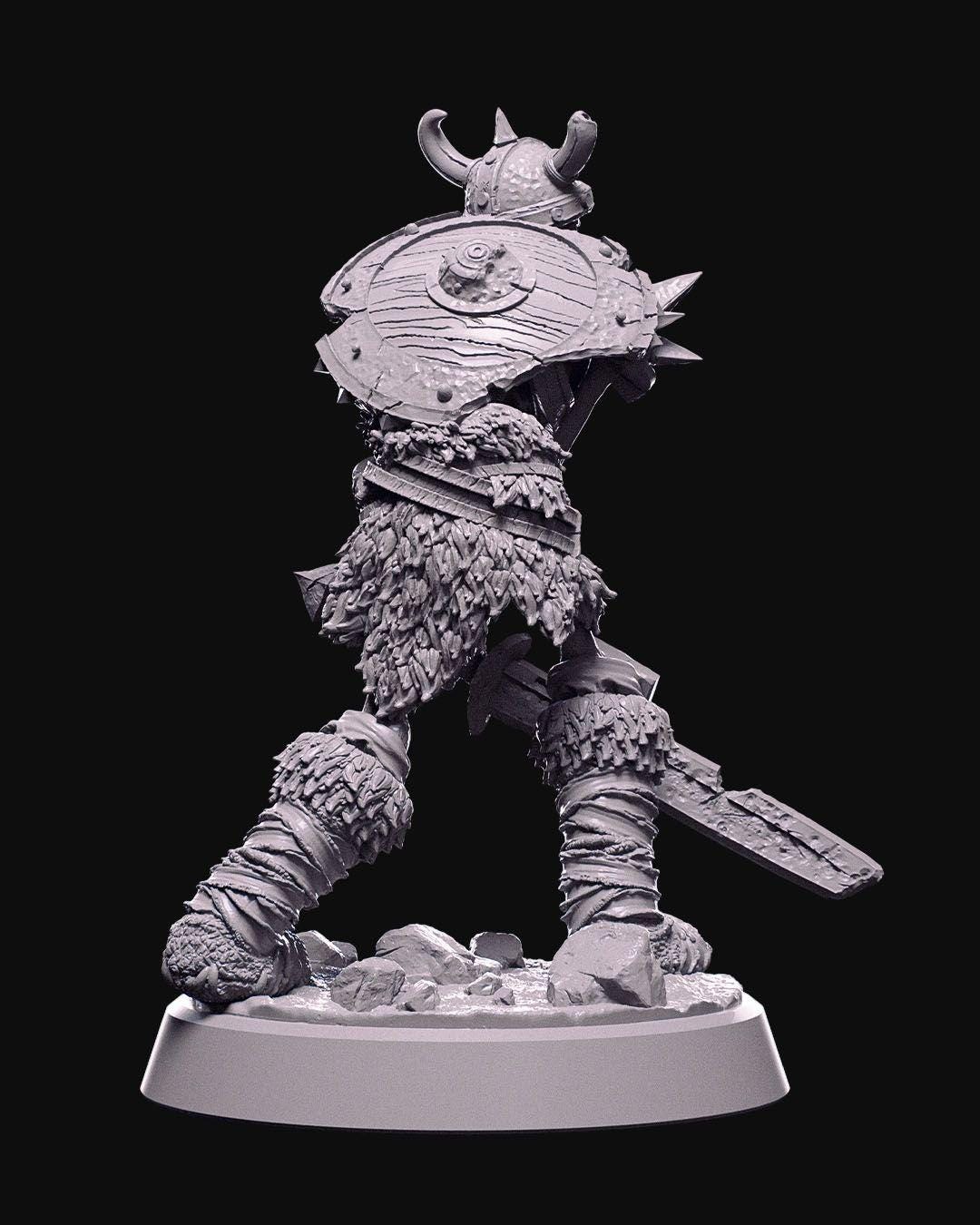Demons of the Holy Abbey - Skeleton Warrior - Miniature