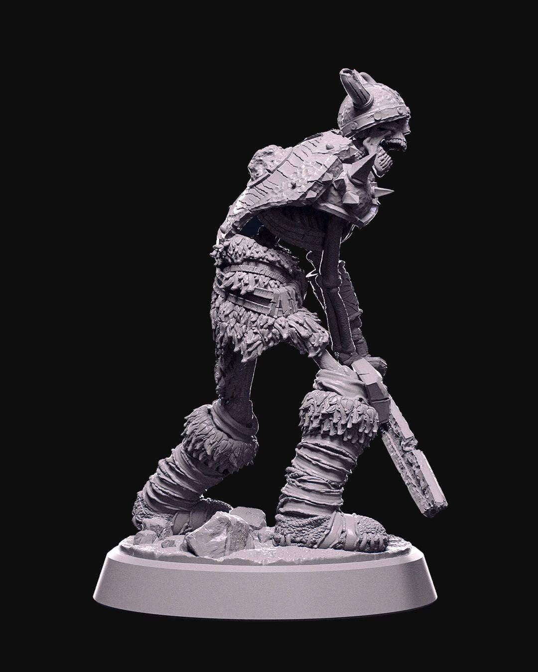 Demons of the Holy Abbey - Skeleton Warrior - Miniature