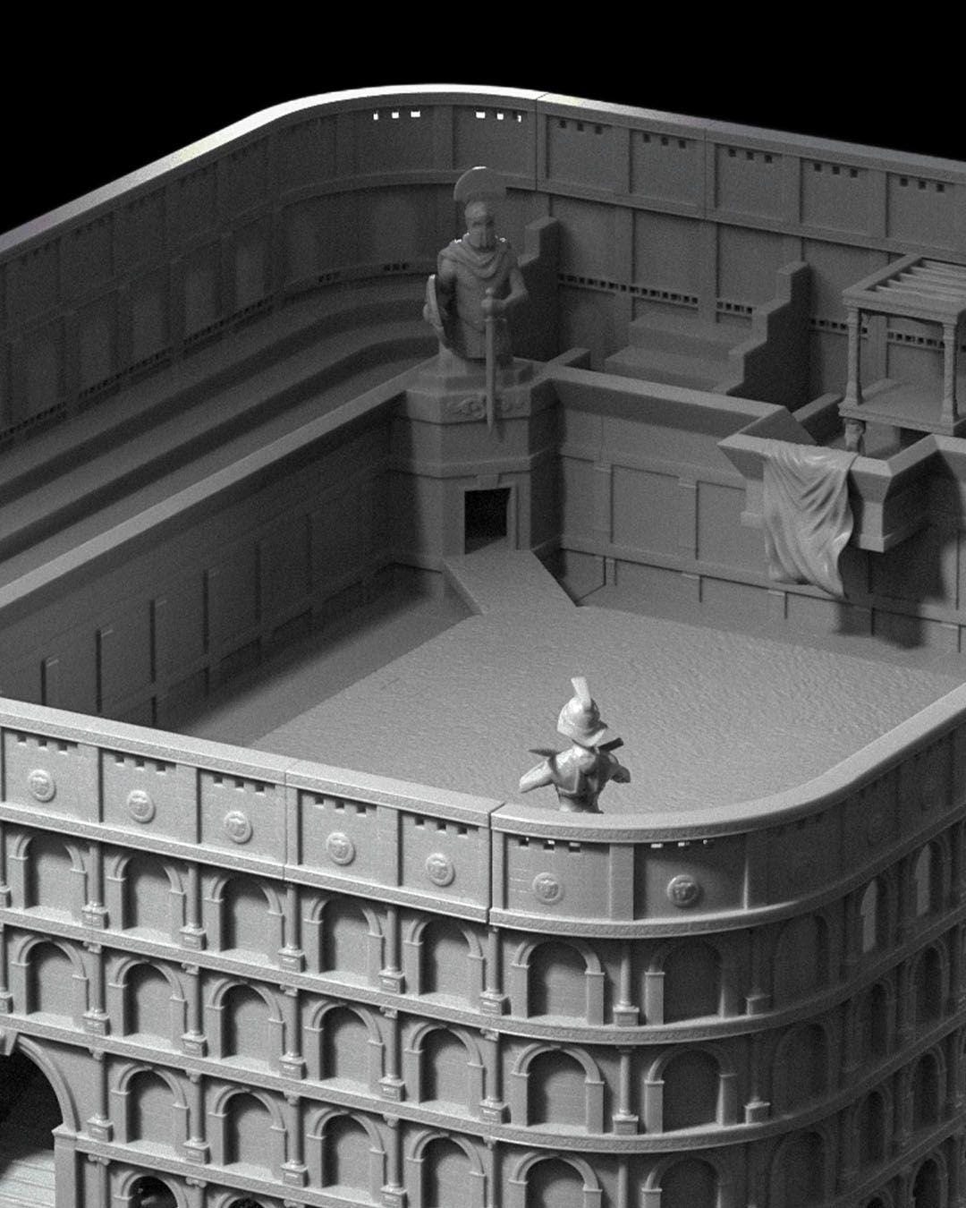 Dead End - Colosseum - Miniature