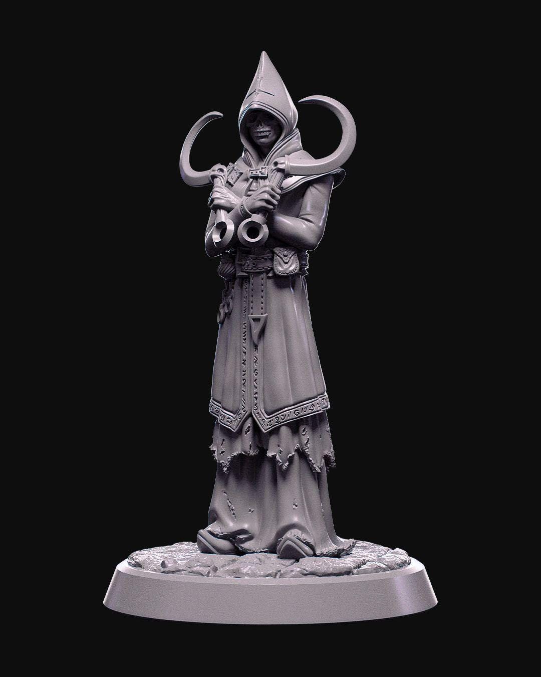 Demons of the Holy Abbey - Arzan's Cultist - Miniature