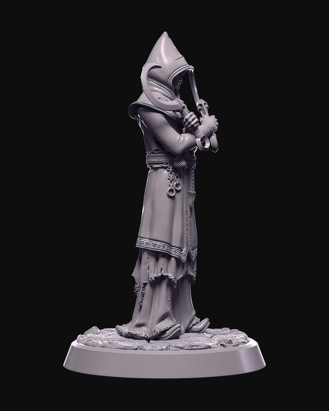 Demons of the Holy Abbey - Arzan's Cultist - Miniature