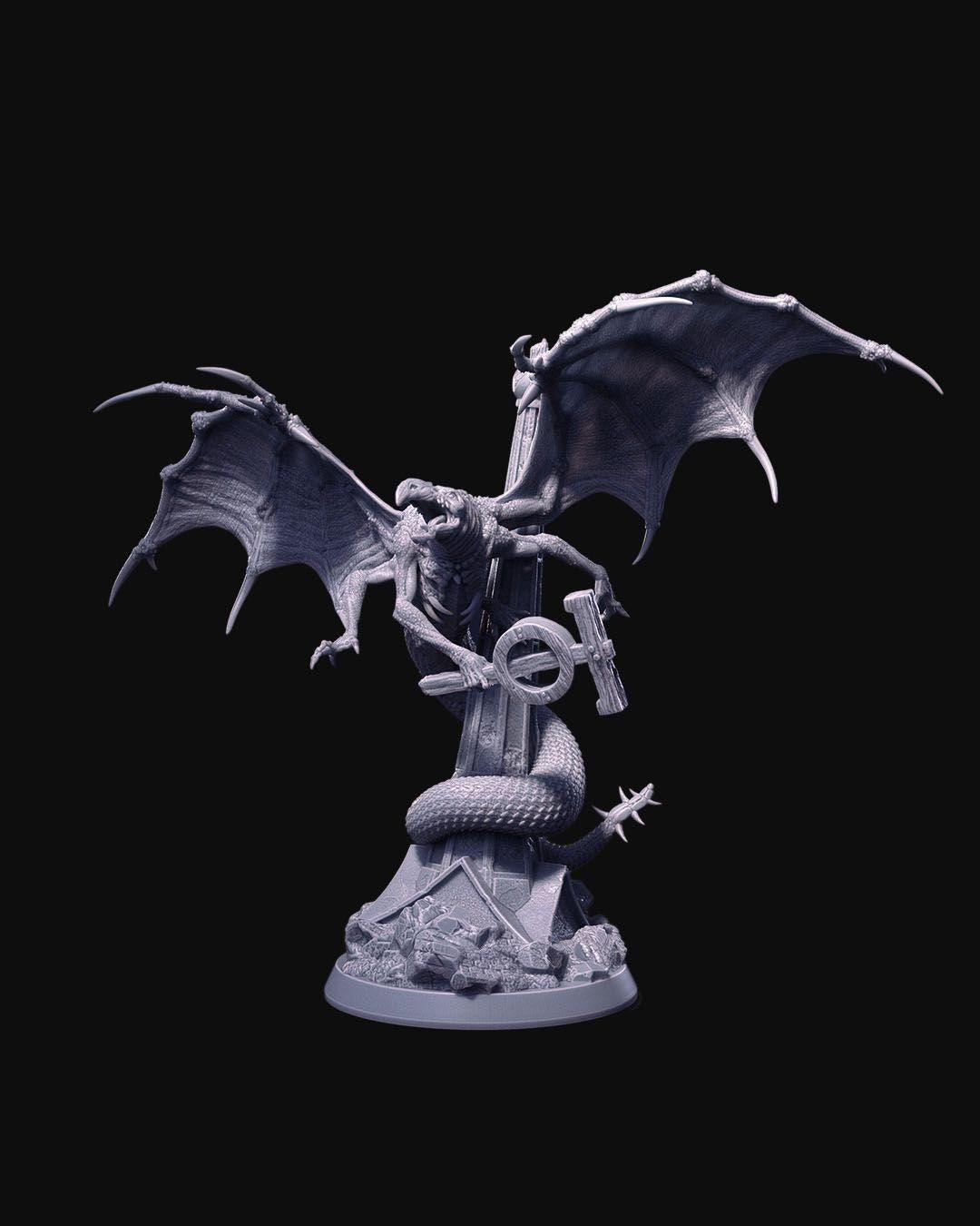 Demons of the Holy Abbey - Arzan, the Doom - Miniature