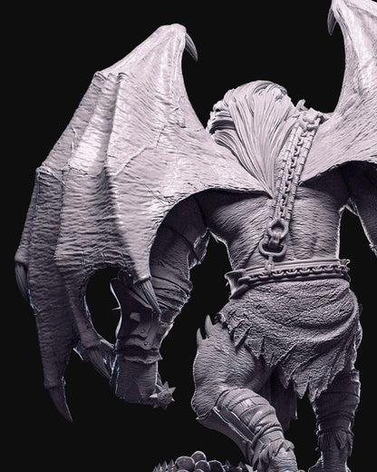 Demons of the Holy Abbey - Bazzoth, General of Hellazar - Miniature