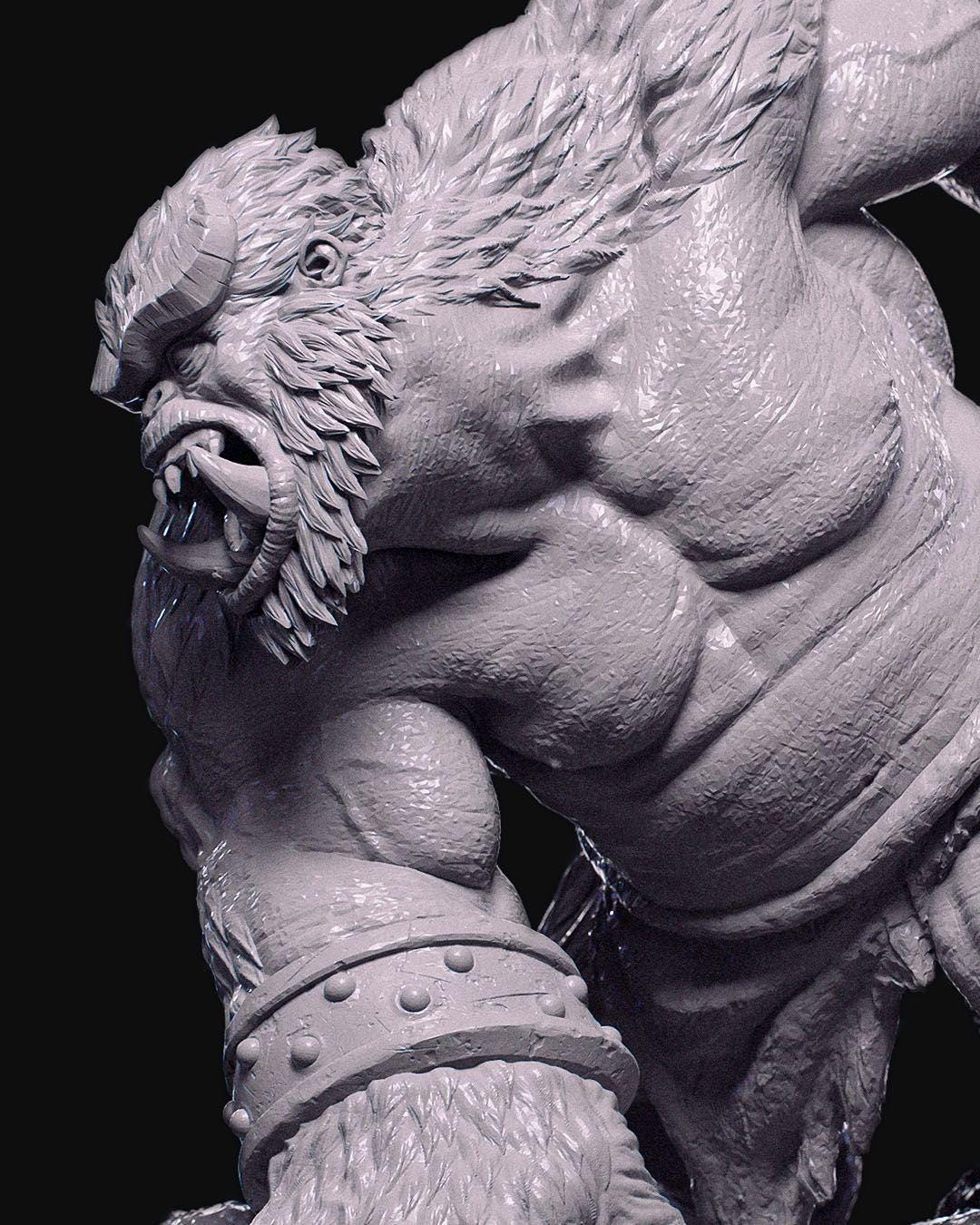 Demons of the Holy Abbey - Demon Brute - Miniature