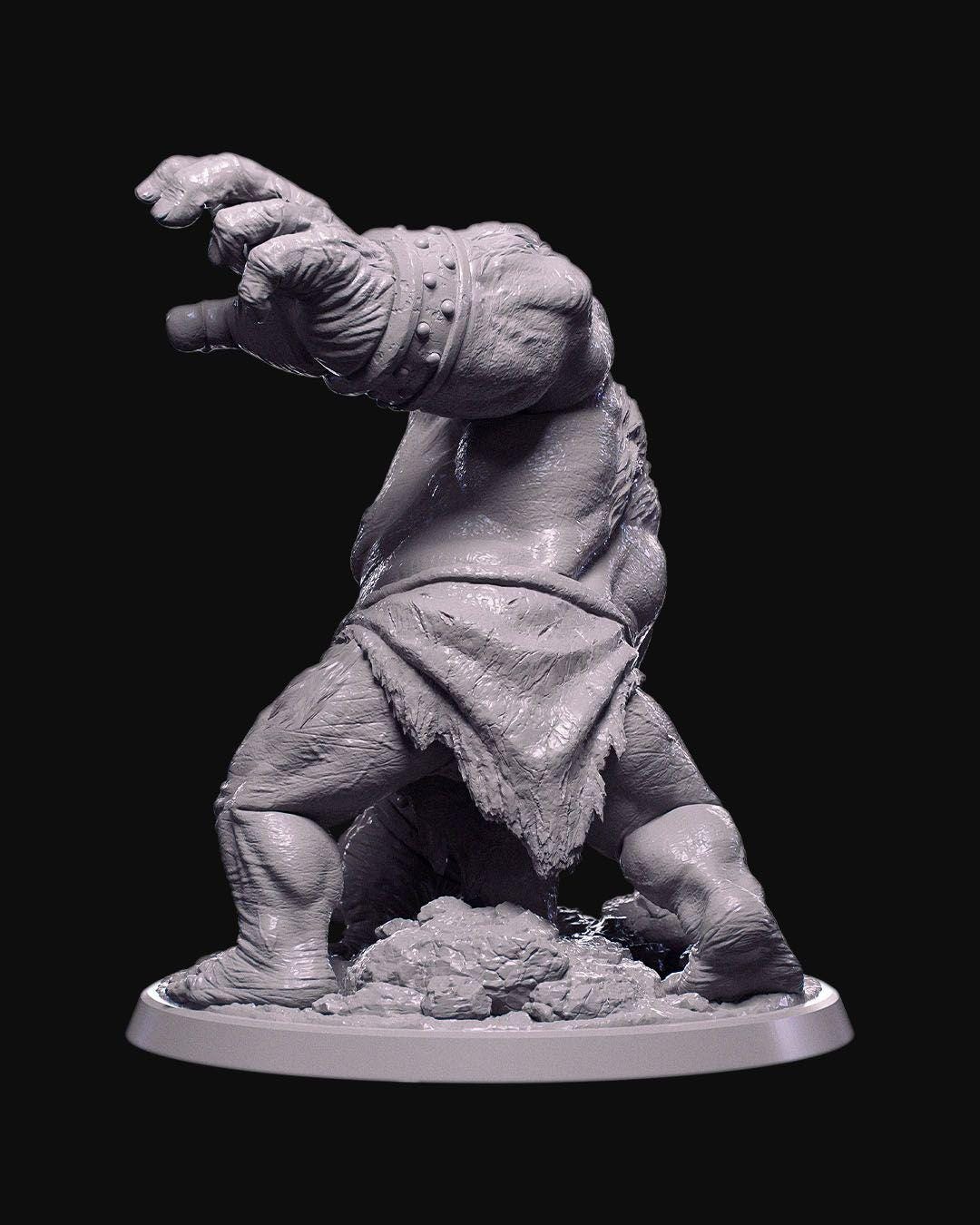 Demons of the Holy Abbey - Demon Brute - Miniature