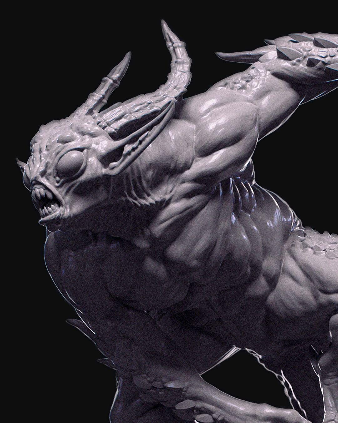 Demons of the Holy Abbey - Demon Minion - Miniature