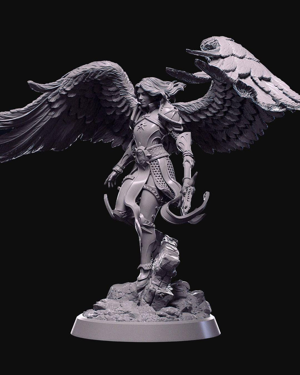 Demons of the Holy Abbey - Dianna, the Lightbringer - Miniature