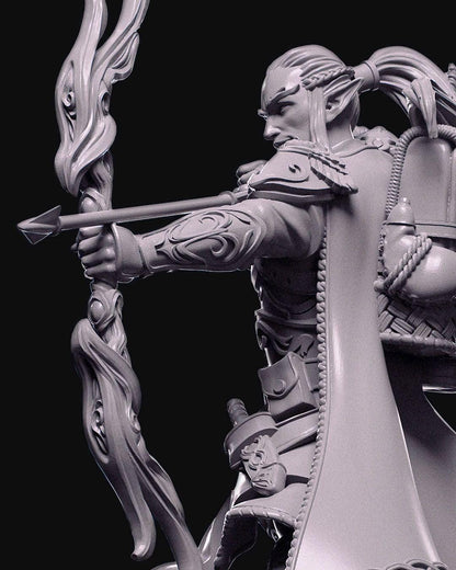 Demons of the Holy Abbey - Elduin Alaren - Miniature