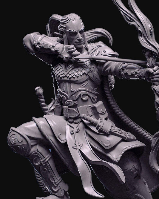 Demons of the Holy Abbey - Elduin Alaren - Miniature