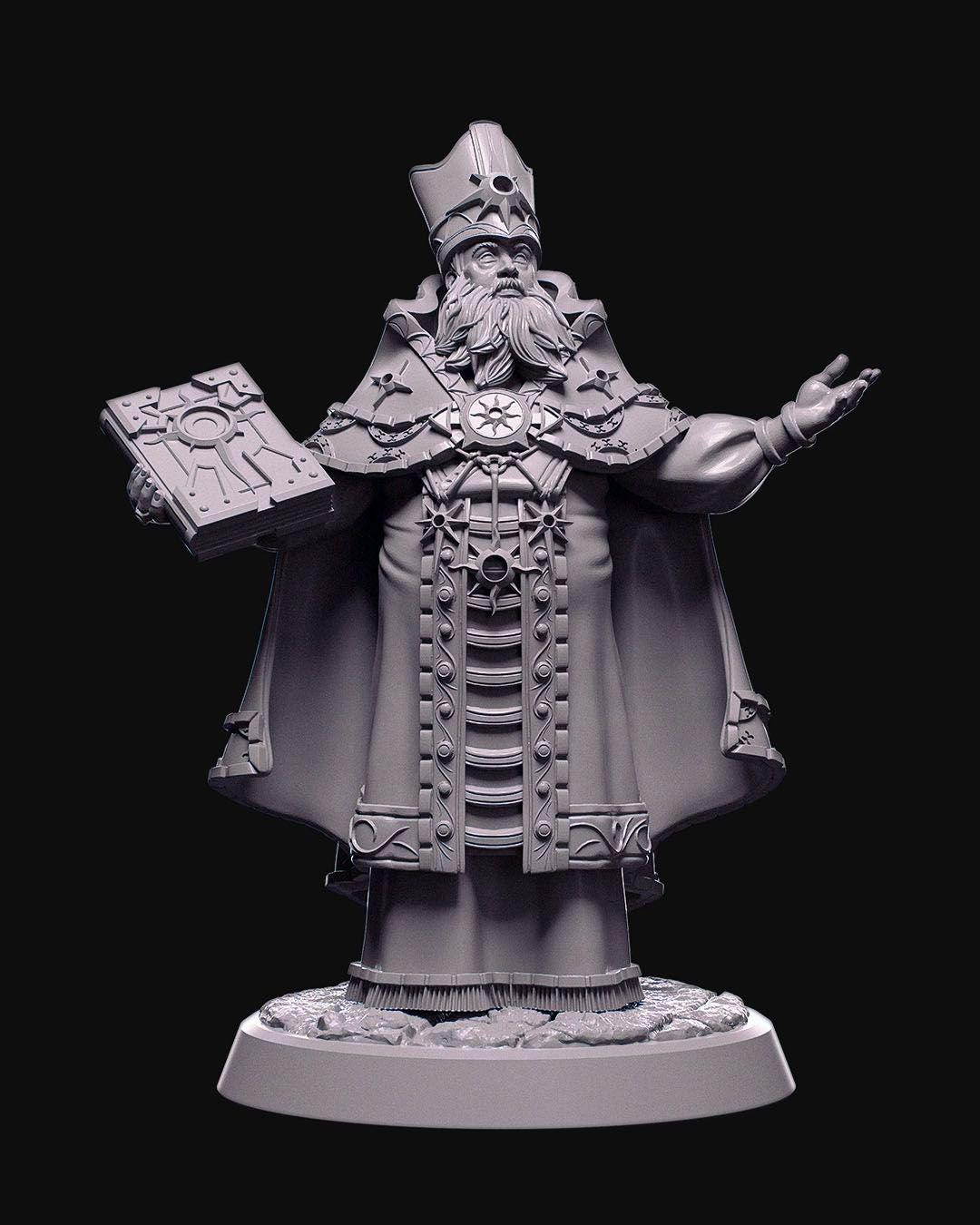 Demons of the Holy Abbey - Father Graham - Miniature