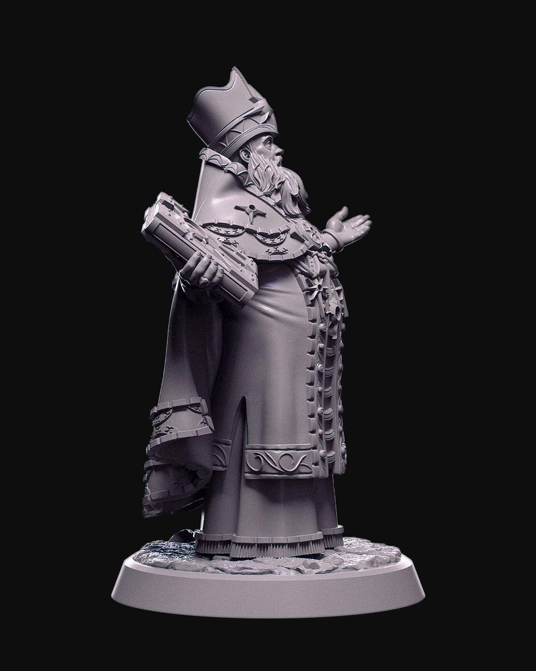 Demons of the Holy Abbey - Father Graham - Miniature