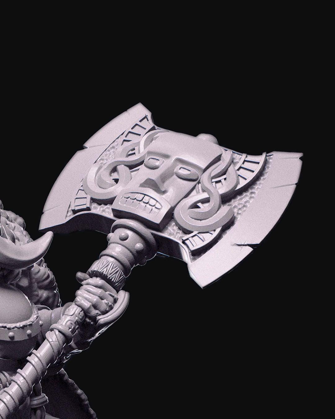 Demons of the Holy Abbey - Ghes Stonefist - Miniature