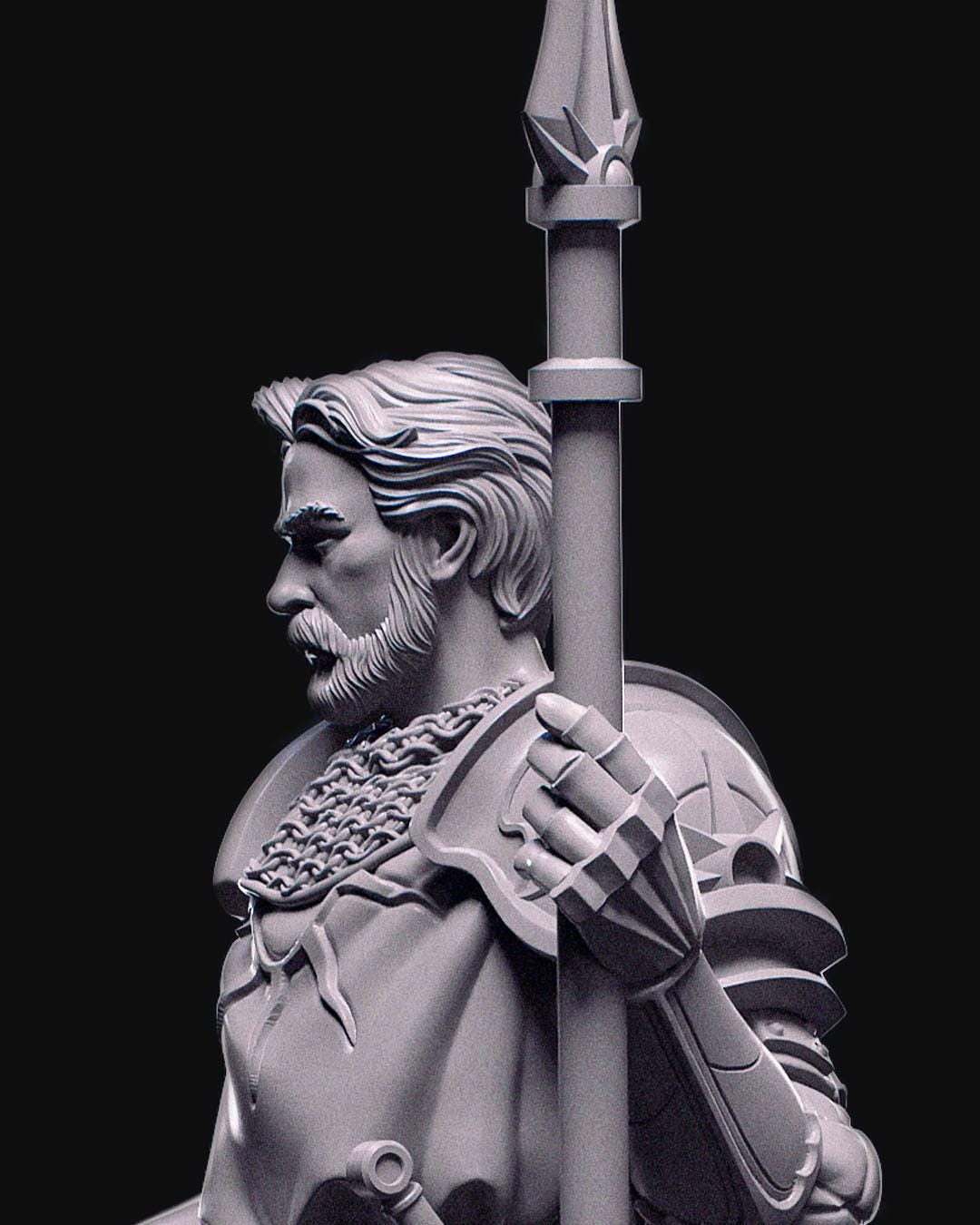 Demons of the Holy Abbey - Goldenkeep Guard Set of 2 - Miniature