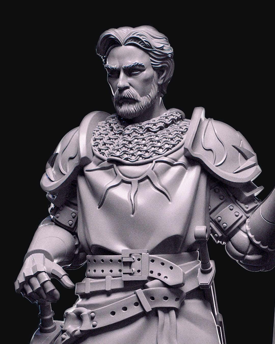 Demons of the Holy Abbey - Goldenkeep Guard Set of 2 - Miniature