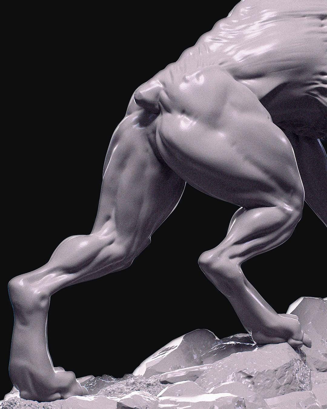 Demons of the Holy Abbey - Hellhound - Miniature