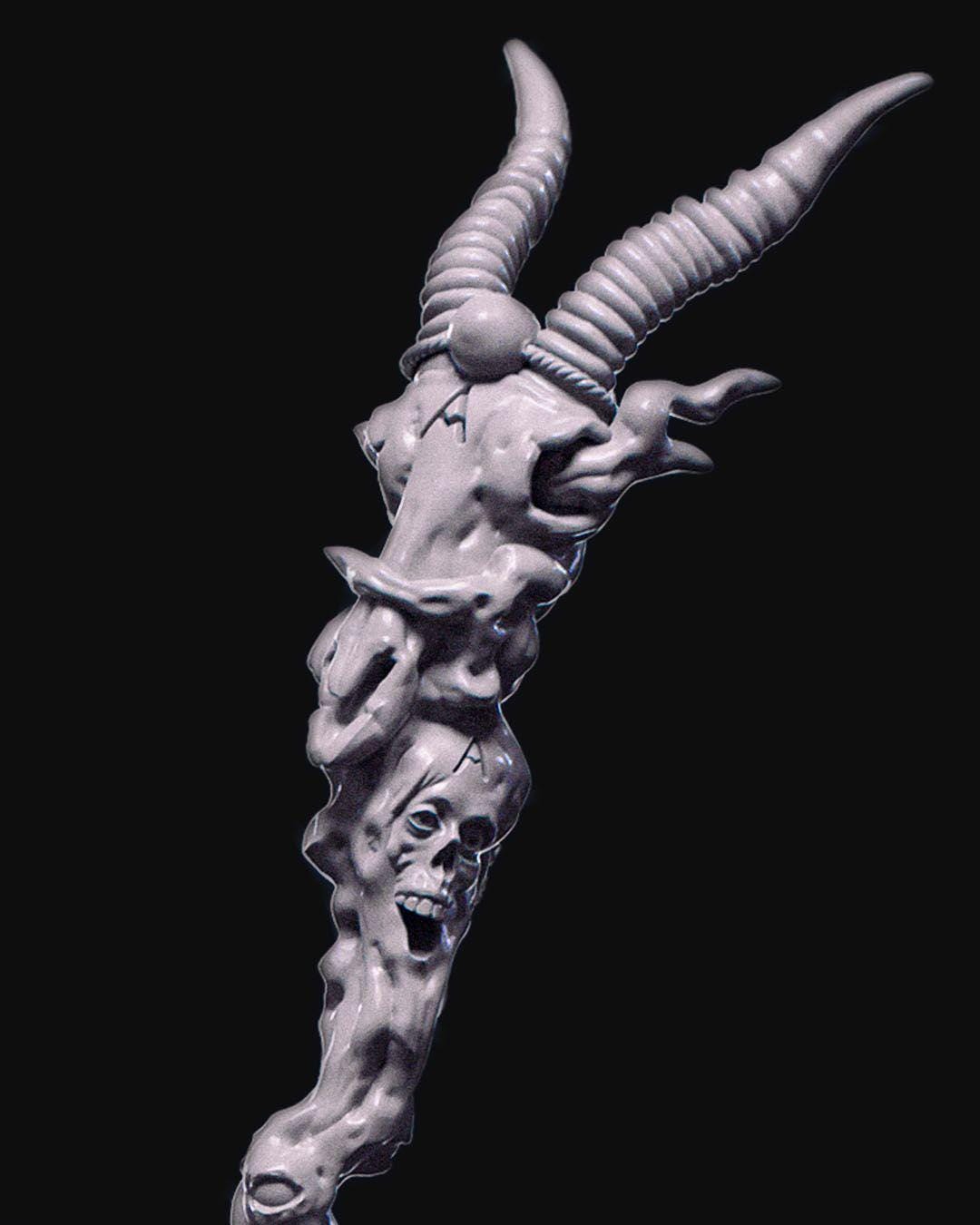 Demons of the Holy Abbey - Kalal, Highpriest of Arzan - Miniature