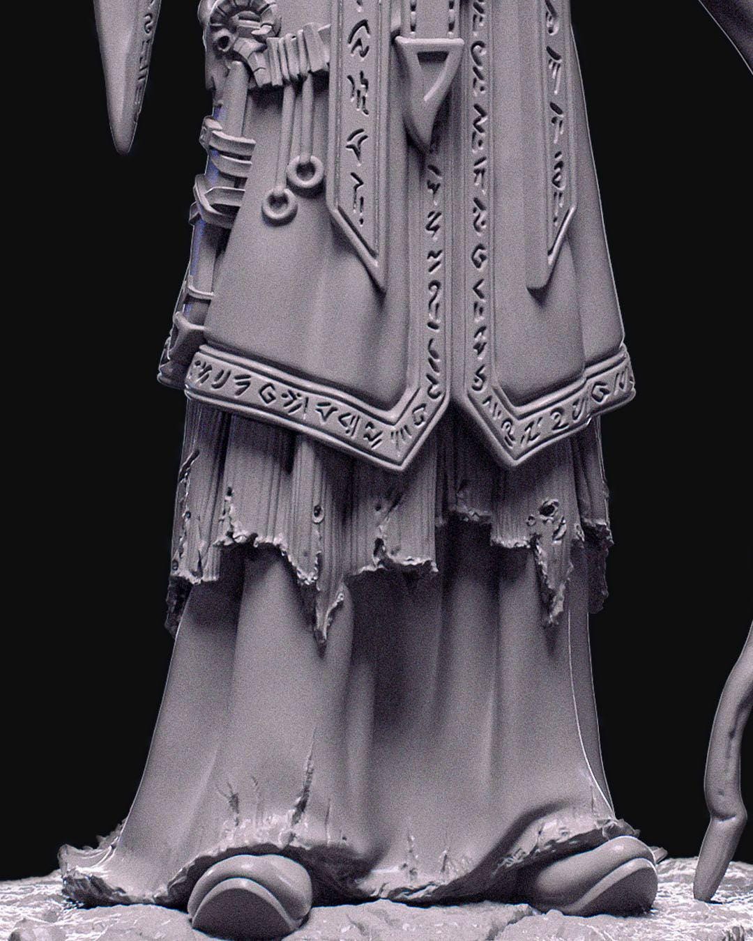 Demons of the Holy Abbey - Kalal, Highpriest of Arzan - Miniature