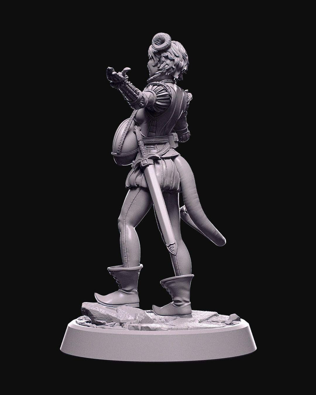 Demons of the Holy Abbey - Sigrid Yalve - Miniature