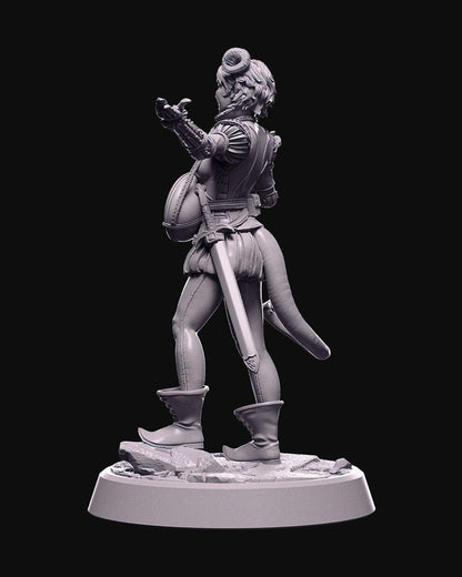 Demons of the Holy Abbey - Sigrid Yalve - Miniature