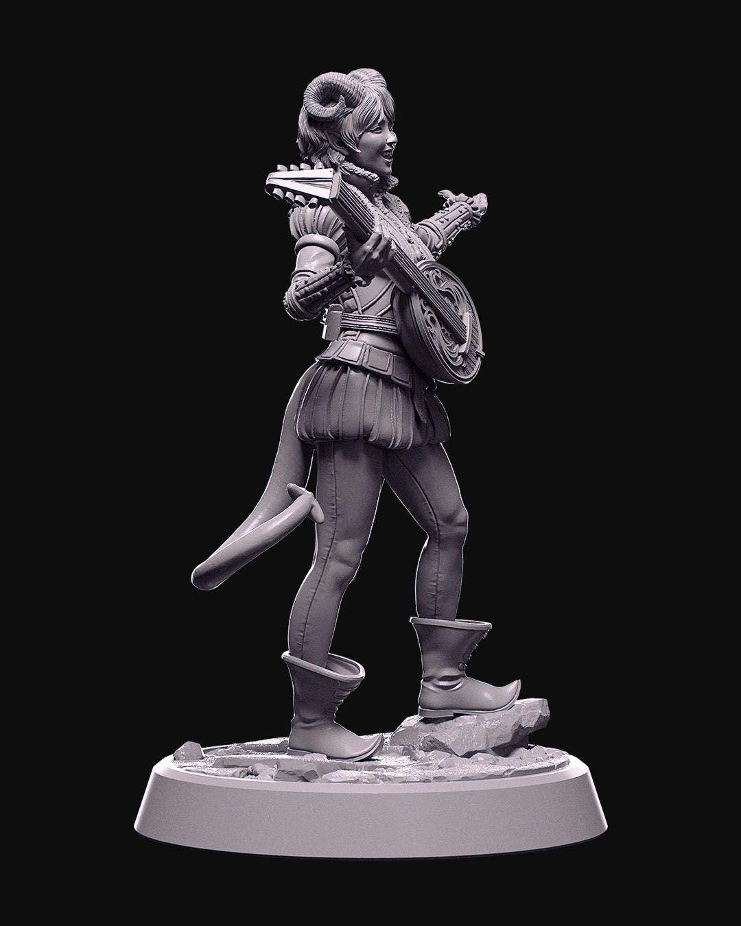 Demons of the Holy Abbey - Sigrid Yalve - Miniature