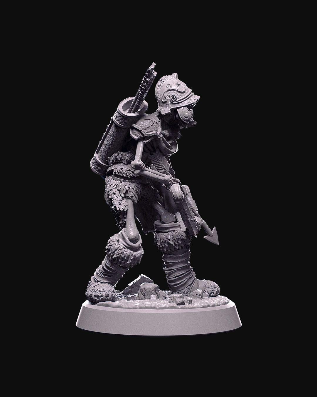 Demons of the Holy Abbey - Skeleton Archer - Miniature