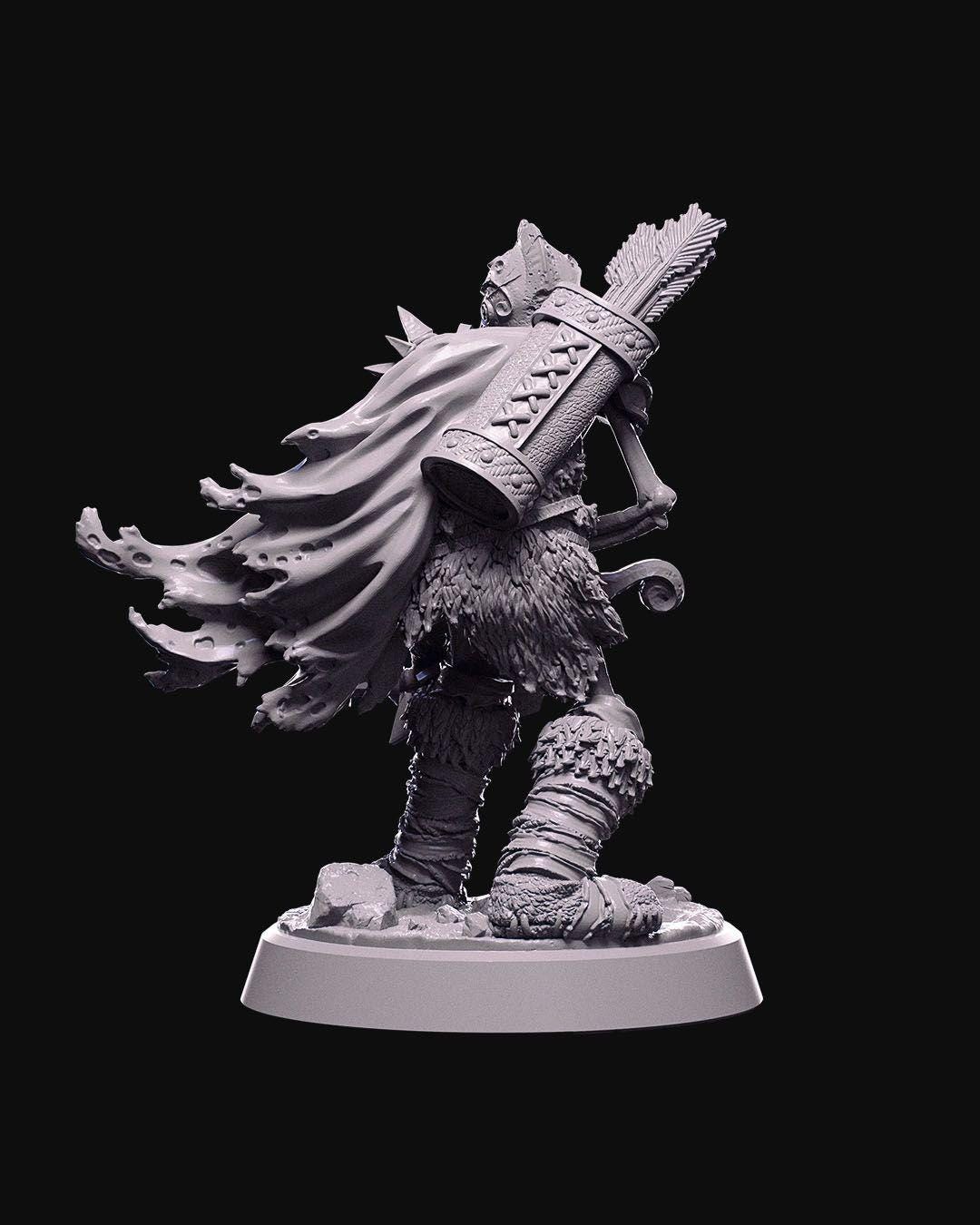 Demons of the Holy Abbey - Skeleton Archer - Miniature
