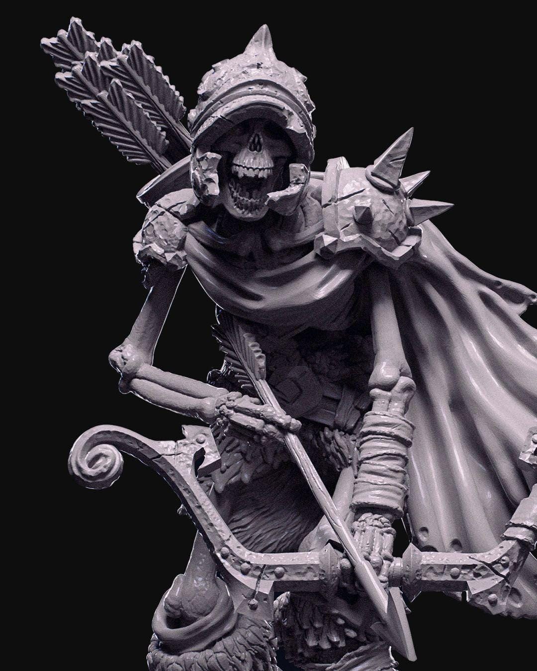 Demons of the Holy Abbey - Skeleton Archer - Miniature