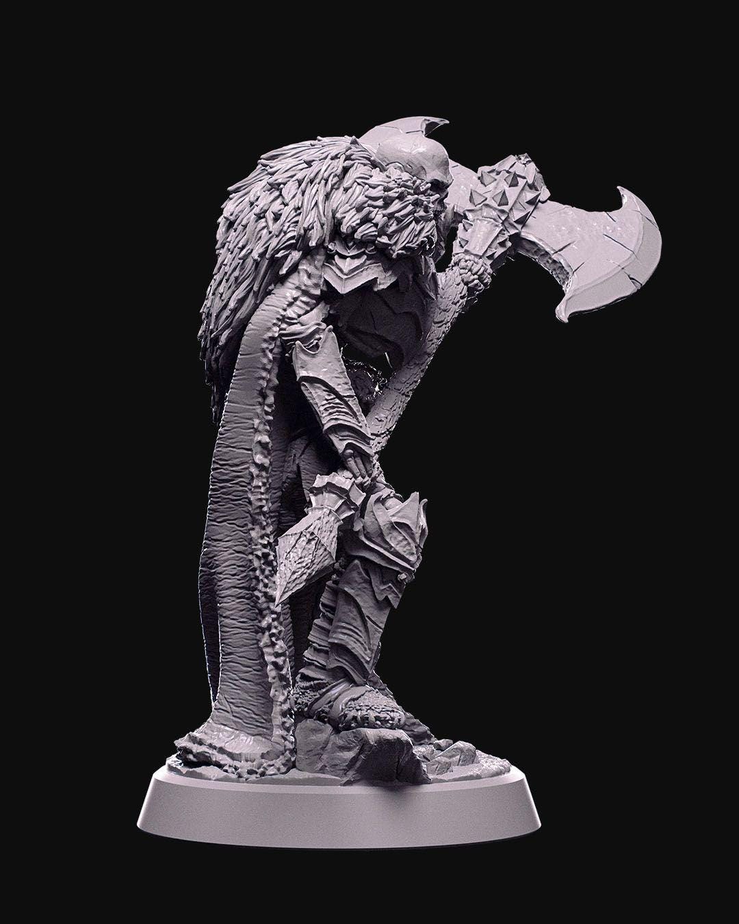 Demons of the Holy Abbey - Skeleton Commander - Miniature