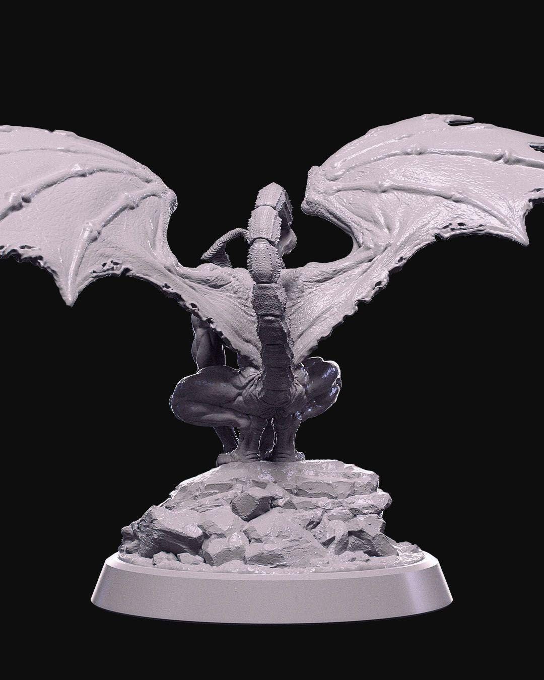 Demons of the Holy Abbey - Winged Demon - Miniature