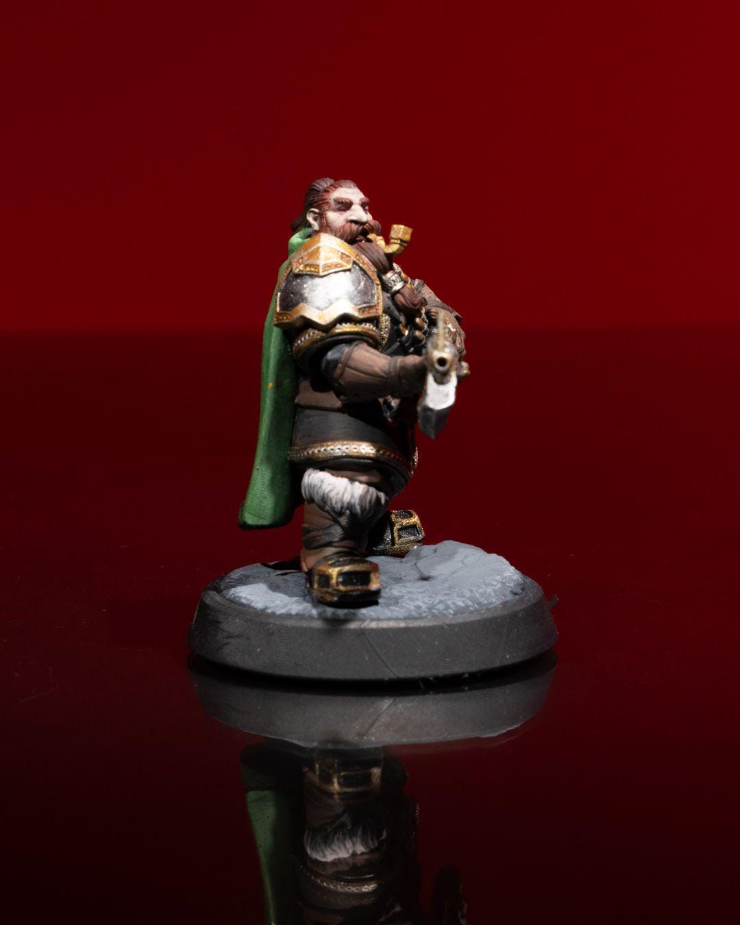 Ice and Fire - Dwarven Ranger -  - Miniature