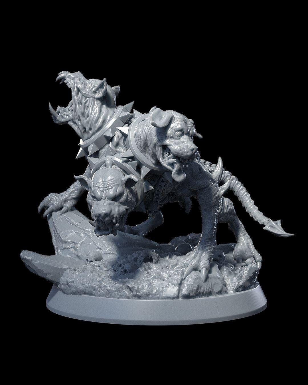 The Bestiarium of The Mad Scholar - Cerberus  - Miniature