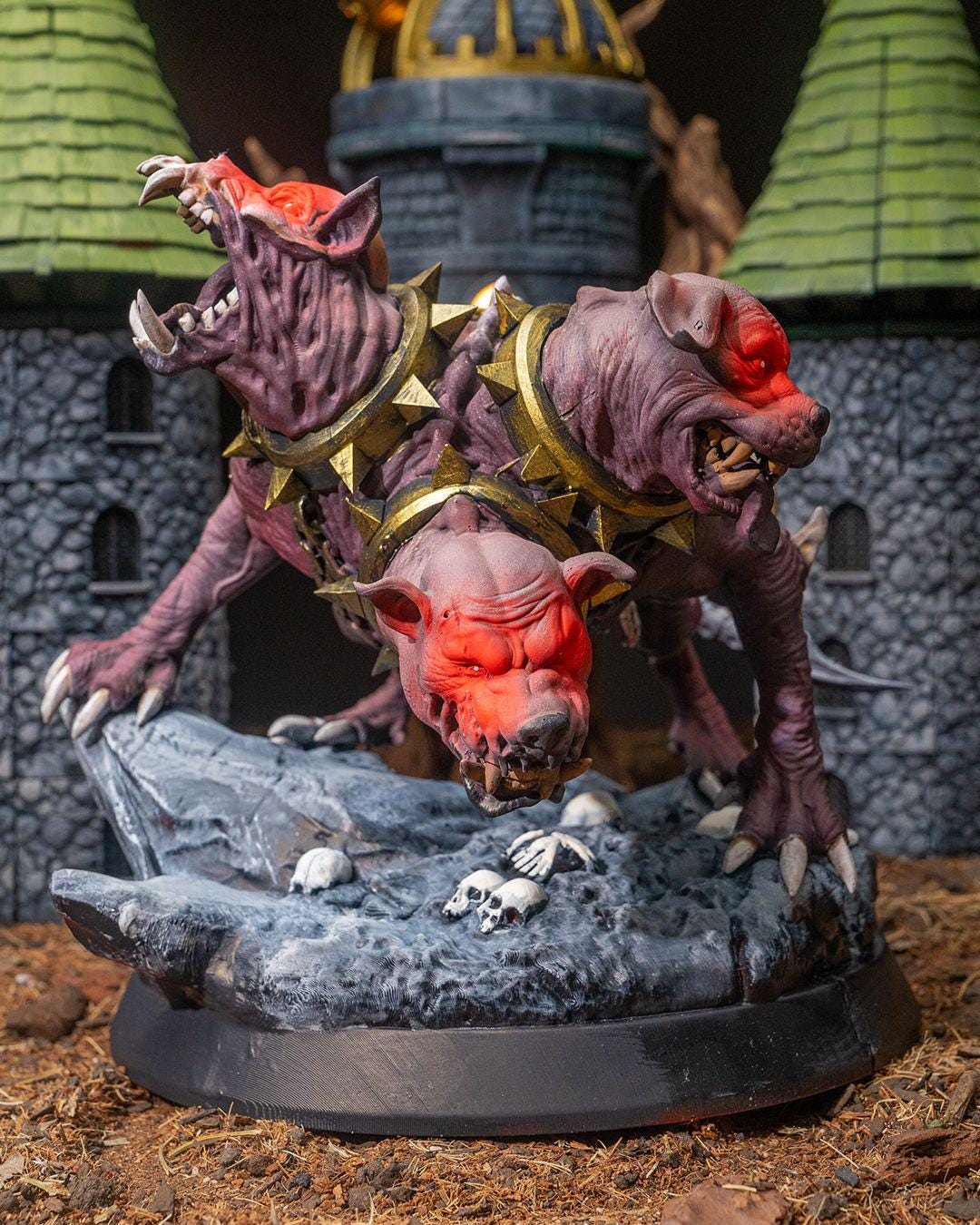 The Bestiarium of The Mad Scholar - Cerberus  - Miniature