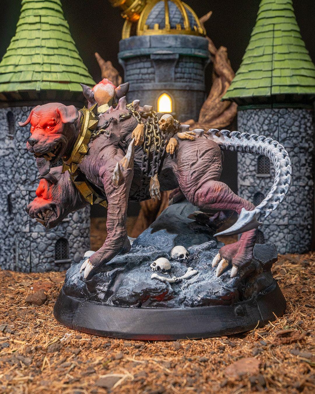 The Bestiarium of The Mad Scholar - Cerberus  - Miniature