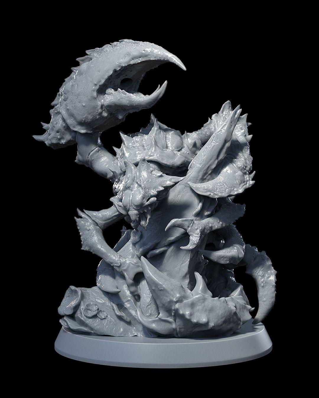 The Bestiarium of The Mad Scholar - Crathon - Miniature