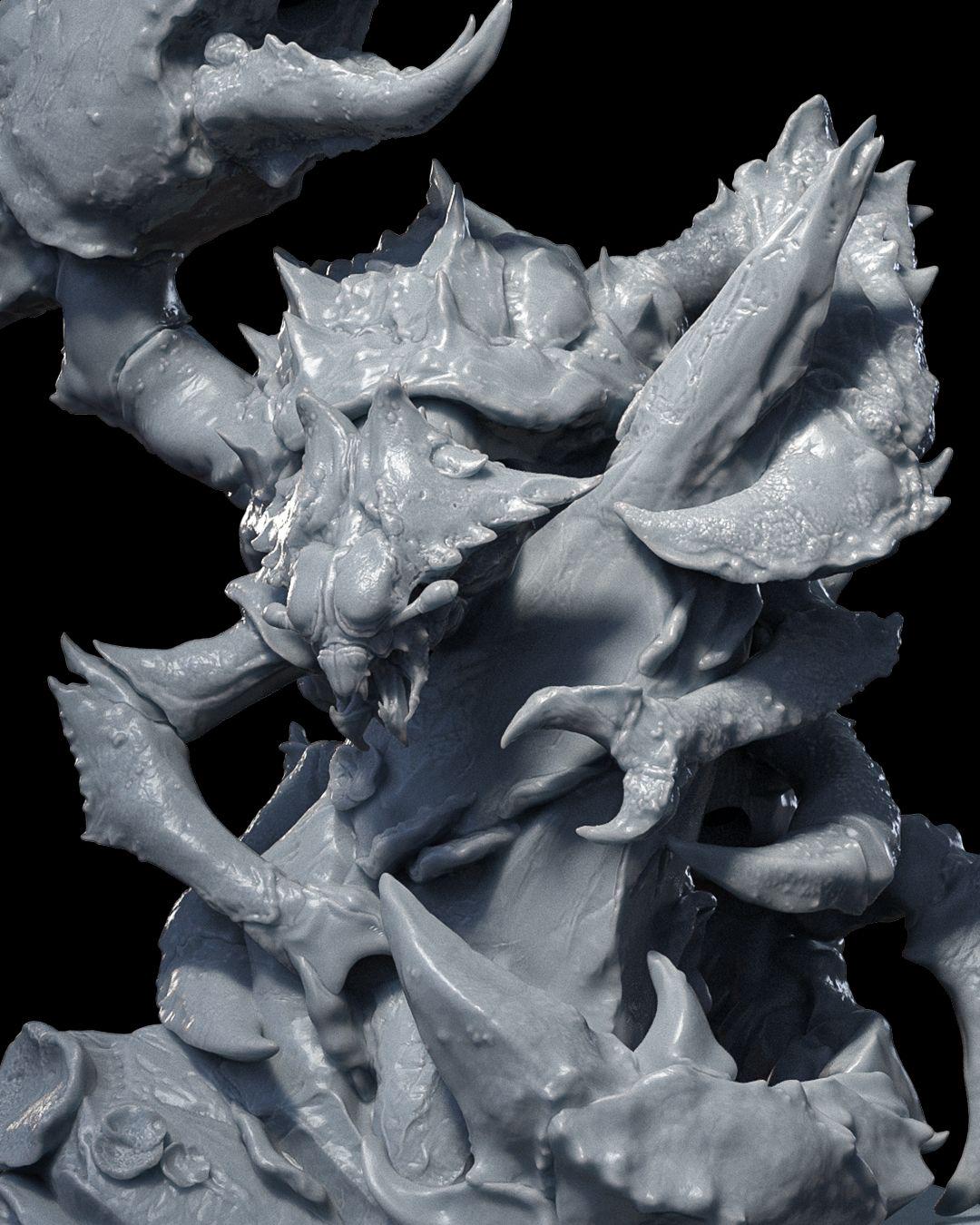 The Bestiarium of The Mad Scholar - Crathon - Miniature