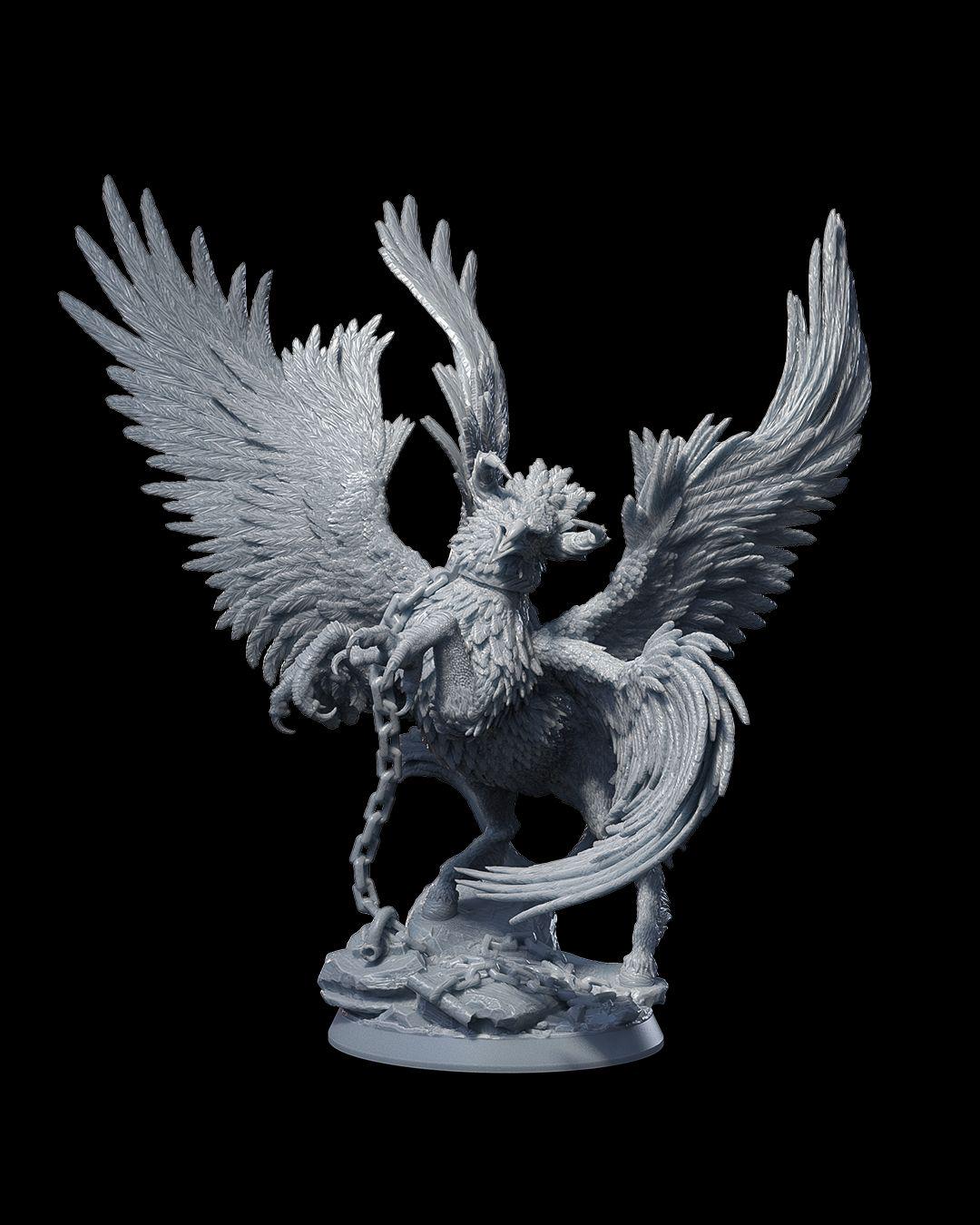 The Bestiarium of The Mad Scholar - Griphon  - Miniature