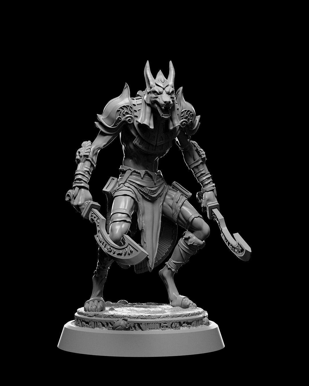 Sands of Time - Jackal Warrior Sword - Miniature